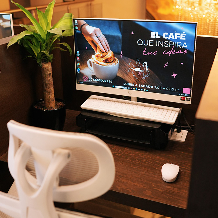 En D Cafe Hub contamos con renta espacios para trabajar (coworking), indivual o en equipo (grupos), conocenos. Renta de cubículos privados.